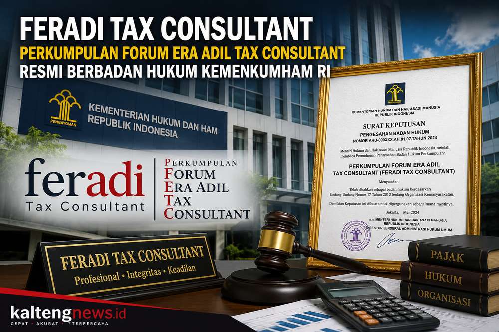 FERADI Tax Consultant Resmi Kantongi Badan Hukum, Perkuat Peran Pendampingan Perpajakan