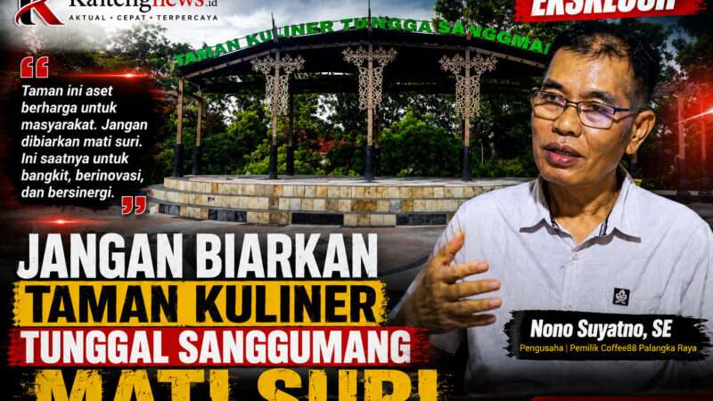 Jangan Biarkan Taman Kuliner Tunggal Sangomang Mati Suri