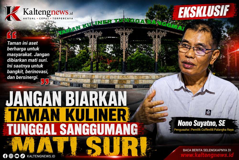 Jangan Biarkan Taman Kuliner Tunggal Sangomang Mati Suri