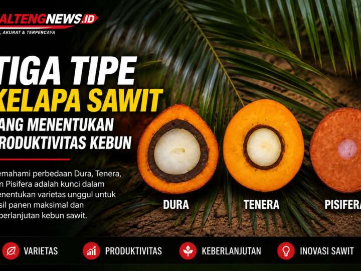 Mengenal Tiga Tipe Kelapa Sawit, Penentu Produktivitas dan Rendemen Minyak Kebun