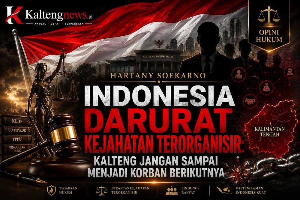 Indonesia Darurat Kejahatan Terorganisir: Kalteng Jangan Sampai Menjadi Korban Berikutnya
