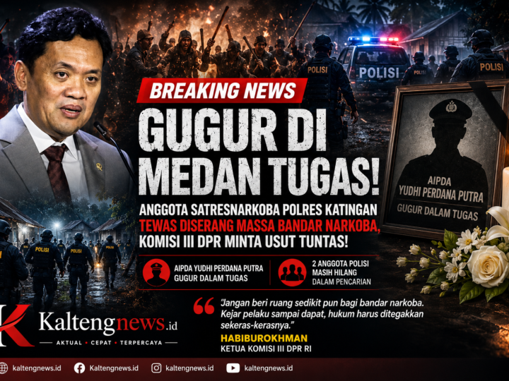 Komisi III DPR Desak Pengusutan Tuntas Penyerangan Polisi di Katingan