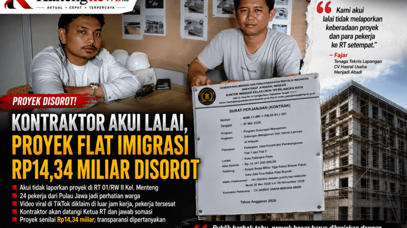Kontraktor Akui Lalai, Proyek Flat Imigrasi Rp14,34 Miliar Disorot