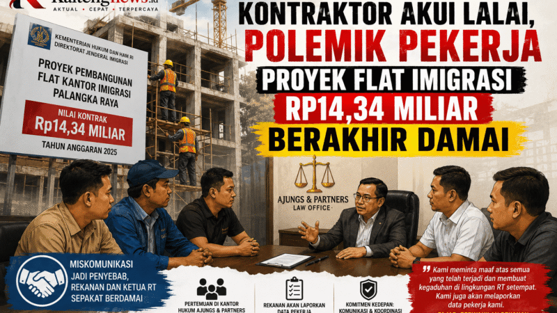Polemik Pekerja Flat Imigrasi Berakhir, Rekanan Akui Miskomunikasi
