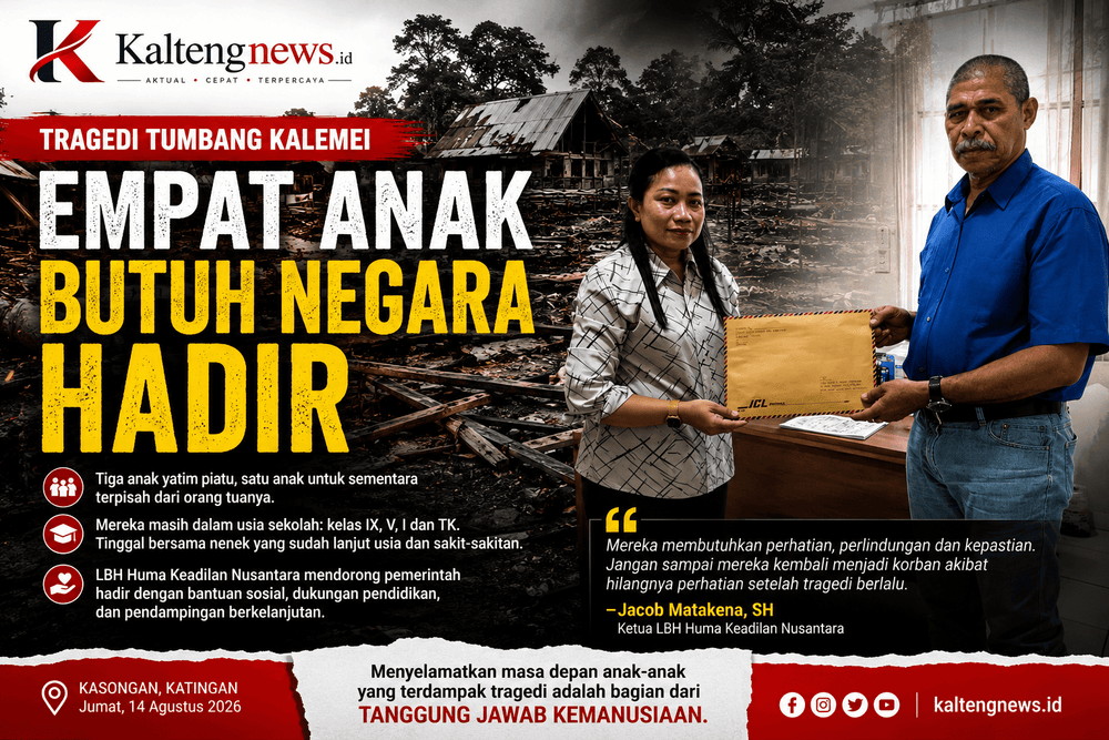Empat Anak Tumbang Kalemei Butuh Negara Hadir