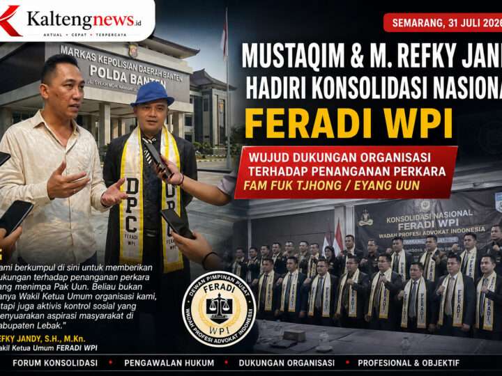 Konsolidasi Nasional FERADI WPI Tegaskan Dukungan bagi Penanganan Perkara Fam Fuk Tjhong