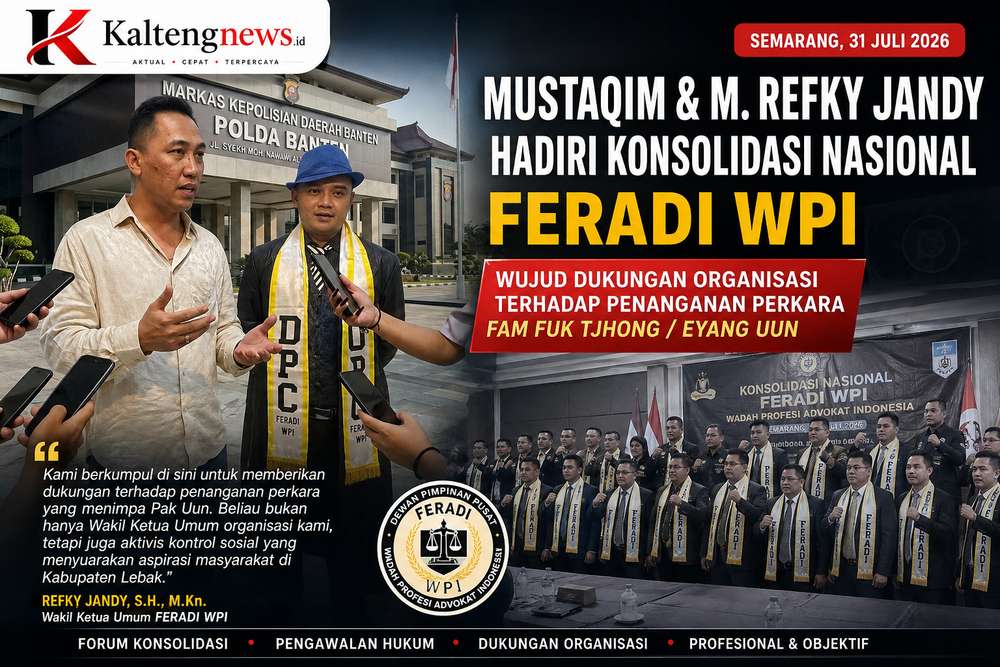 Konsolidasi Nasional FERADI WPI Tegaskan Dukungan bagi Penanganan Perkara Fam Fuk Tjhong