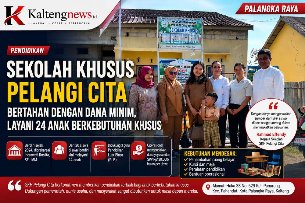 Sekolah Khusus Pelangi Cita Layani 24 ABK, Harap Dukungan Pemerintah