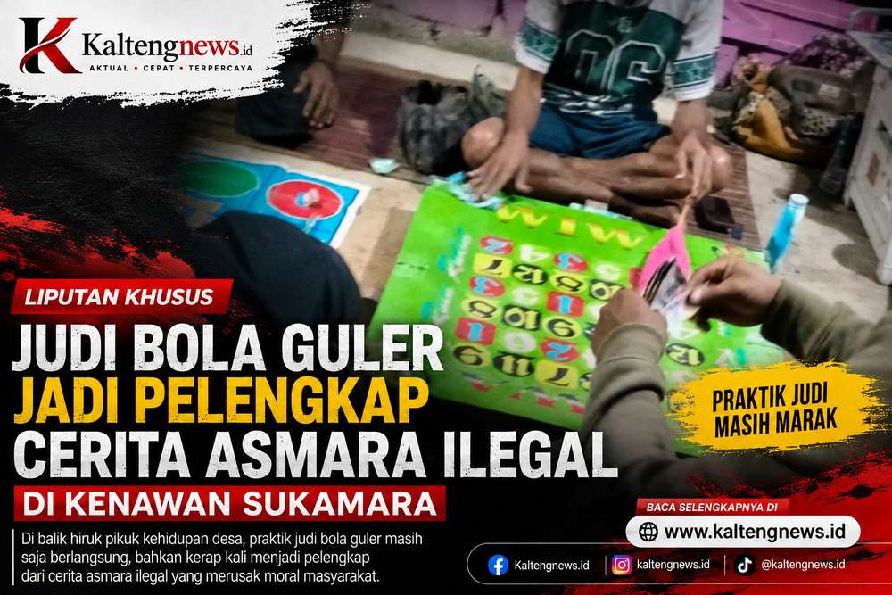 Dugaan Judi Bola Guler Marak di Kenawan Sukamara