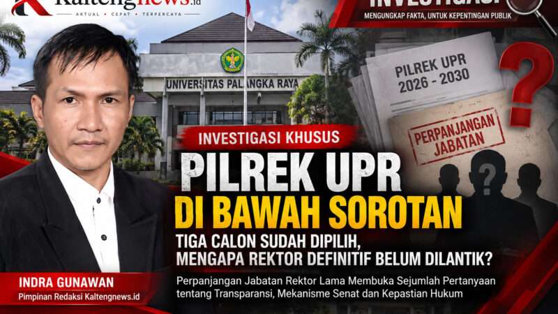 Pilrek UPR di Bawah Sorotan: Tiga Calon Sudah Dipilih, Mengapa Rektor Definitif Belum Dilantik?