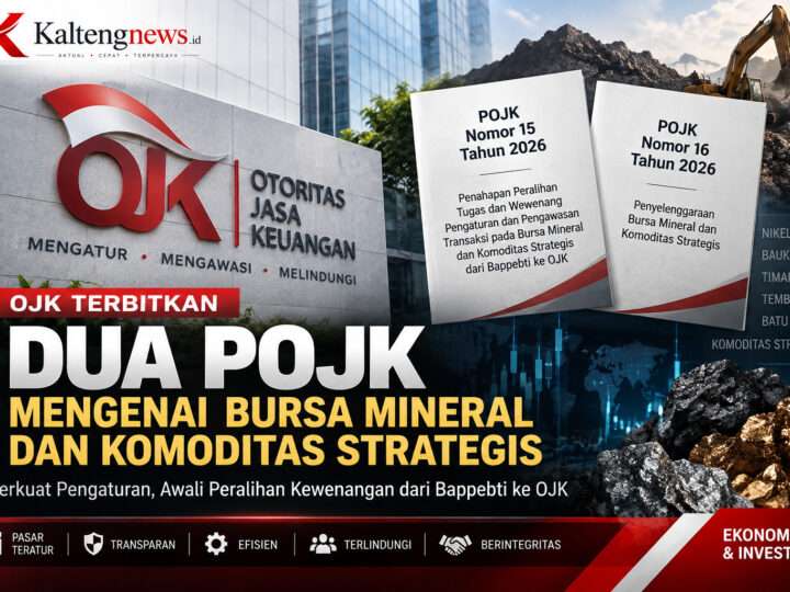 OJK Terbitkan Dua POJK Bursa Mineral Strategis