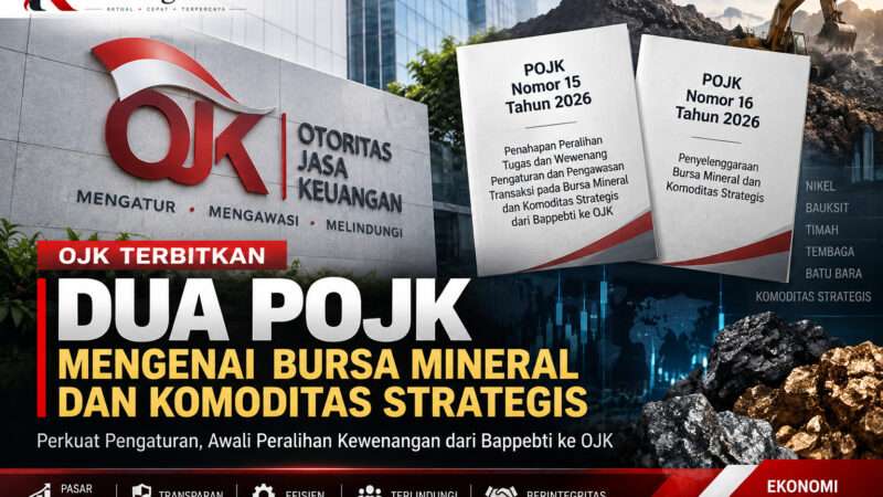 OJK Terbitkan Dua POJK Bursa Mineral Strategis