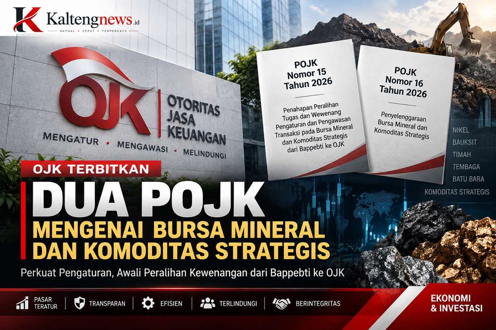 OJK Terbitkan Dua POJK Bursa Mineral Strategis