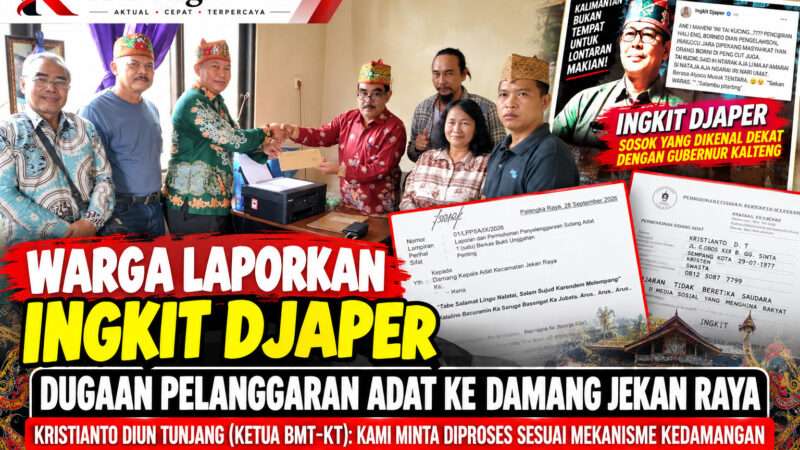 Warga Laporkan Dugaan Pelanggaran Adat, Kristianto: Kami Minta Diproses Sesuai Mekanisme Kedamangan