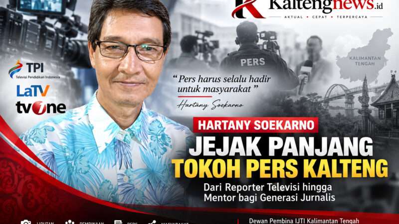 Hartany Soekarno, Jejak Panjang Tokoh Pers Kalteng