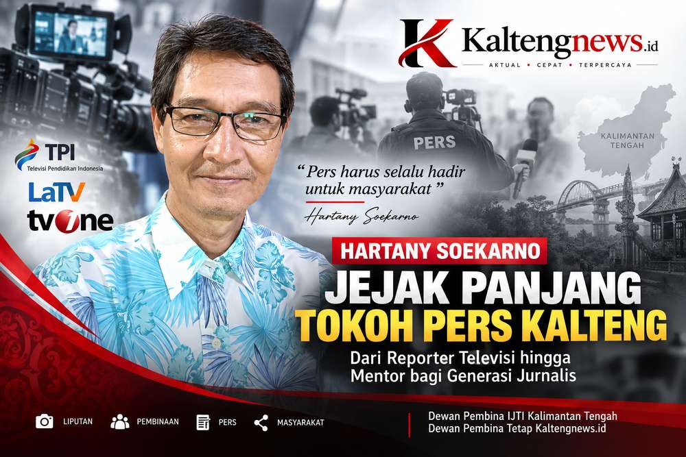 Hartany Soekarno, Jejak Panjang Tokoh Pers Kalteng