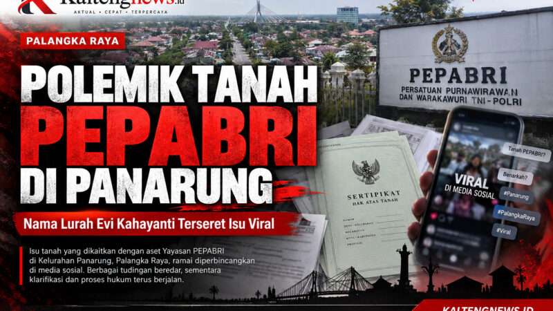 Polemik Tanah PEPABRI di Panarung Viral, Nama Lurah Evi Kahayanti Terseret