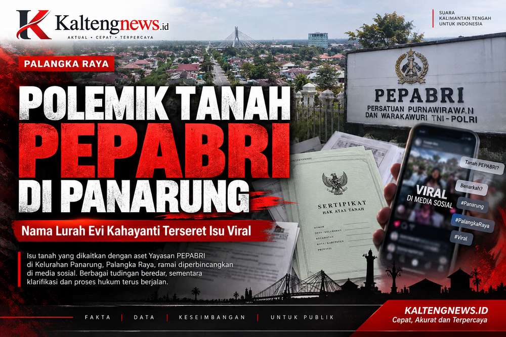 Polemik Tanah PEPABRI di Panarung Viral, Nama Lurah Evi Kahayanti Terseret