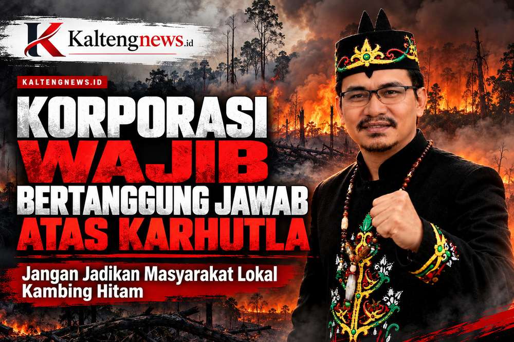 Korporasi Diminta Bertanggung Jawab atas Karhutla, Jangan Jadikan Masyarakat Lokal Kambing Hitam