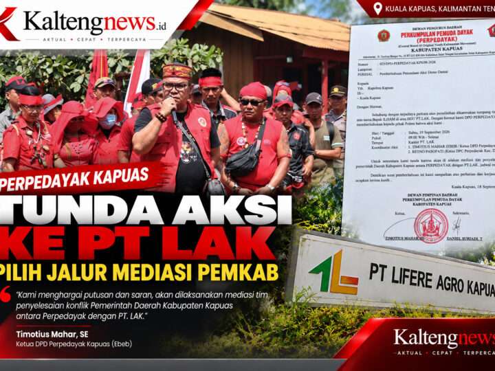 Perpedayak Kapuas Tunda Aksi ke PT LAK, Pilih Jalur Mediasi Pemkab