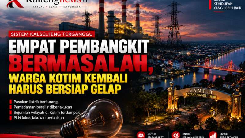 Empat Pembangkit Bermasalah, Warga Kotim Kembali Harus Bersiap Gelap
