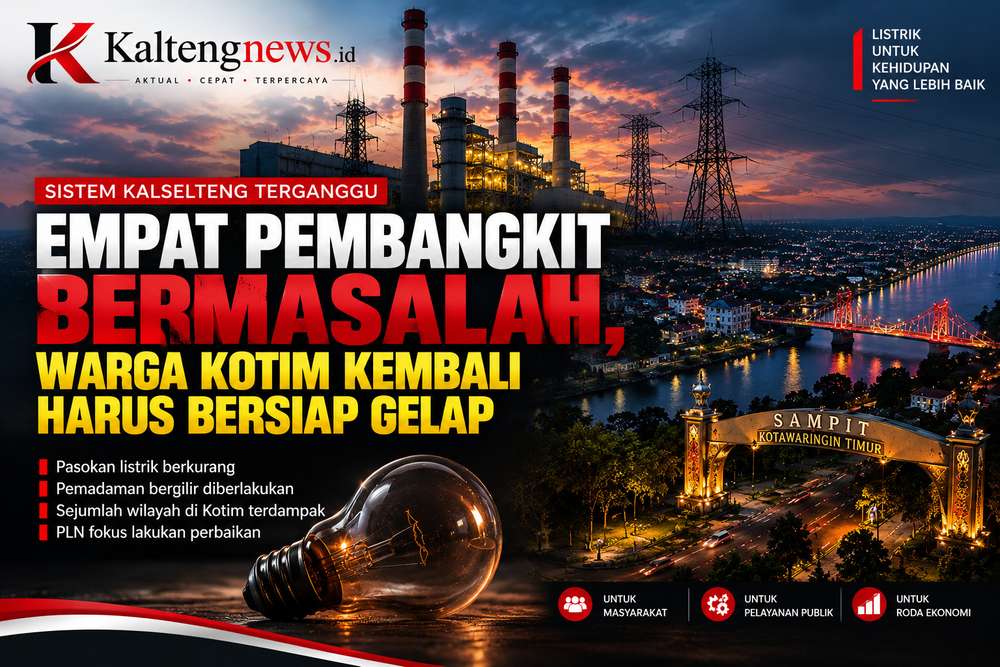 Empat Pembangkit Bermasalah, Warga Kotim Kembali Harus Bersiap Gelap