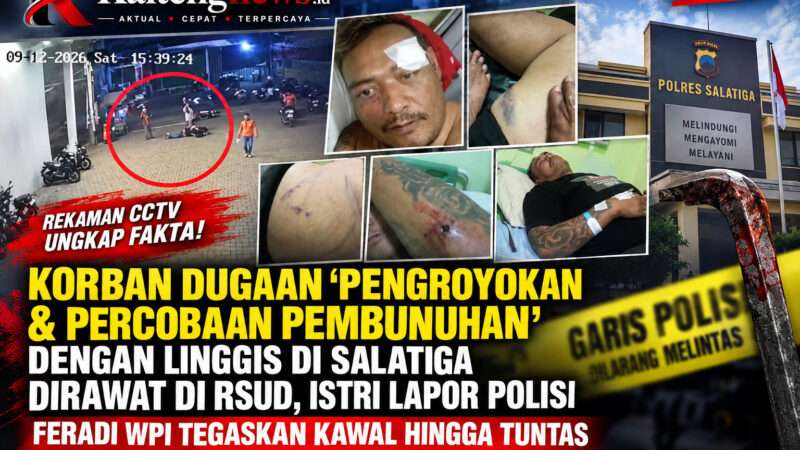 Korban Dugaan Penganiayaan dengan Linggis di Salatiga Dirawat di RSUD, Istri Lapor Polisi