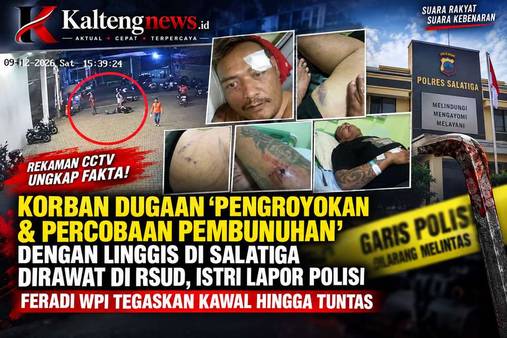 Korban Dugaan Penganiayaan dengan Linggis di Salatiga Dirawat di RSUD, Istri Lapor Polisi