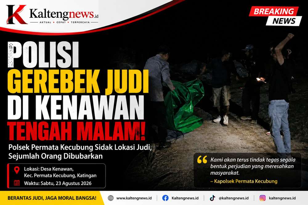 Polsek Permata Kecubung Sidak Dugaan Judi di Kenawan