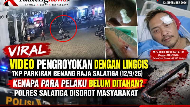 Video CCTV Viral, Dugaan Penganiayaan dengan Linggis di Salatiga Disorot