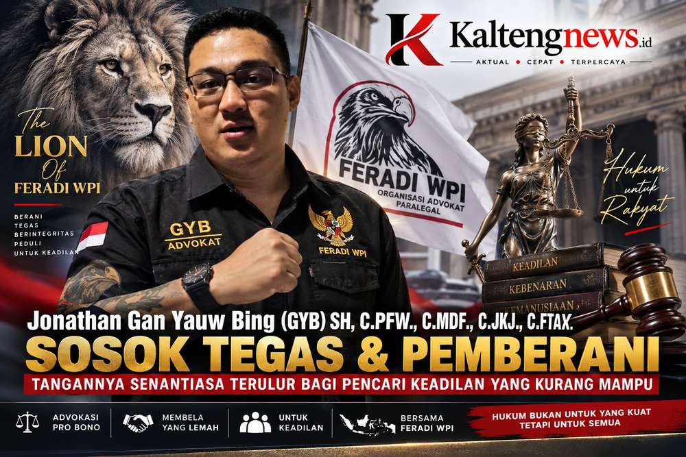 Jonathan Gan Yauw Bing, “The Lion” FERADI WPI yang Aktif Dampingi Pencari Keadilan