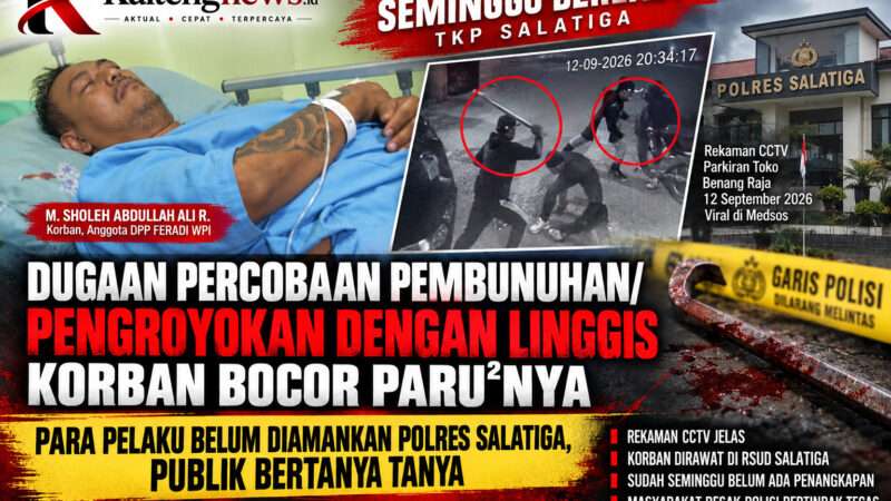 Seminggu Berlalu, Kasus Dugaan Pengroyokan Linggis di Salatiga Belum Ada Penangkapan