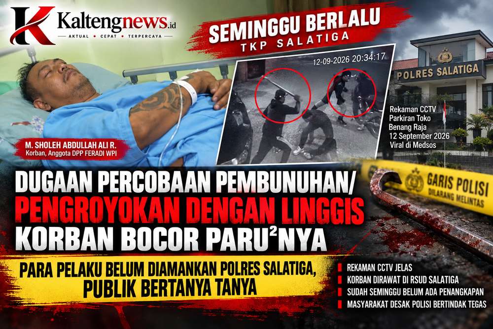Seminggu Berlalu, Kasus Dugaan Pengroyokan Linggis di Salatiga Belum Ada Penangkapan