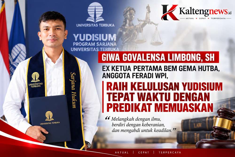 Giwa Govalensa Limbong Lulus Yudisium Tepat Waktu