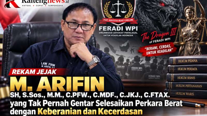 M. Arifin Tegaskan Komitmen Tangani Perkara Hukum Kompleks
