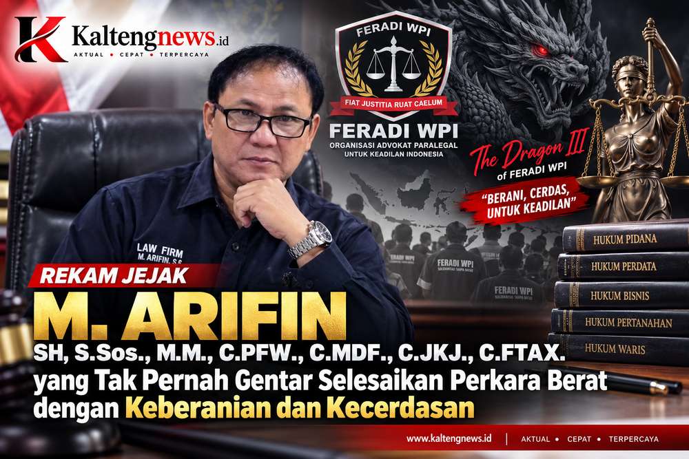 M. Arifin Tegaskan Komitmen Tangani Perkara Hukum Kompleks