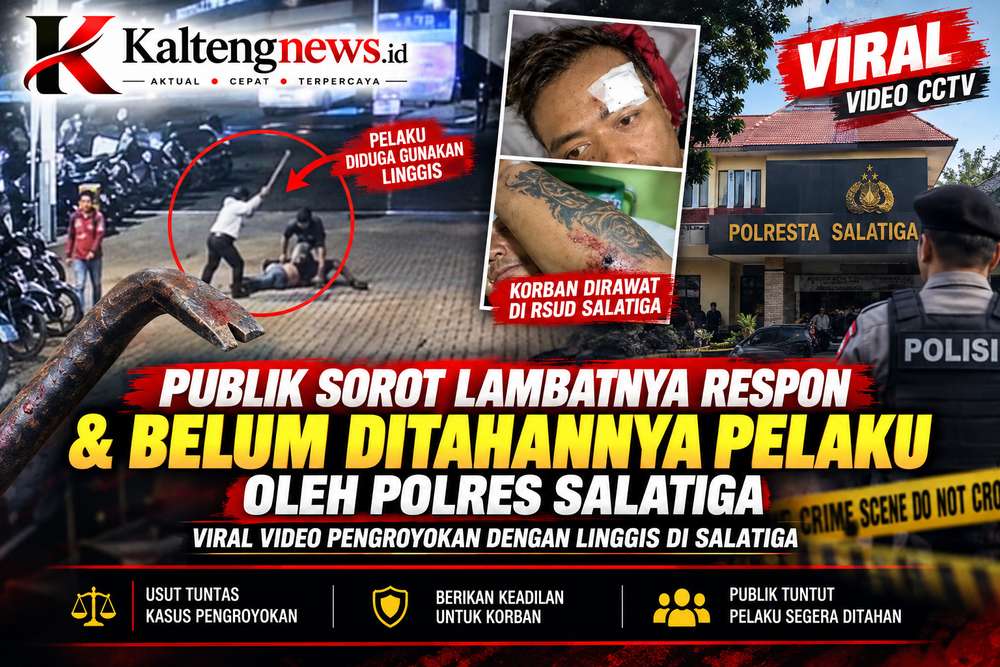 Viral Video Pengroyokan Linggis di Salatiga, Publik Soroti Belum Ditahannya Terduga Pelaku