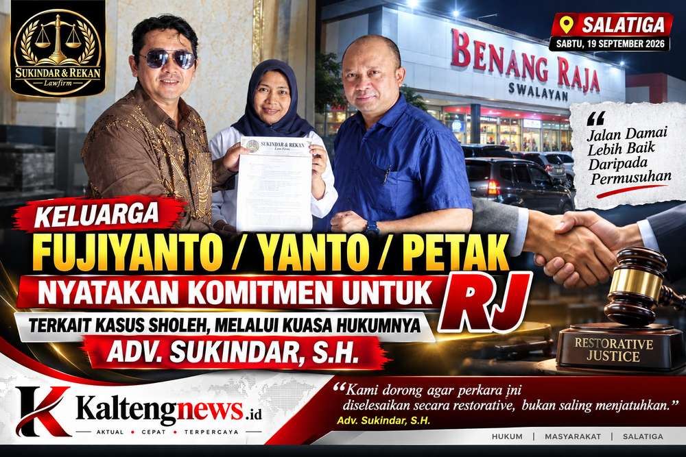 Keluarga Fujiyanto Nyatakan Komitmen RJ dalam Kasus Sholeh