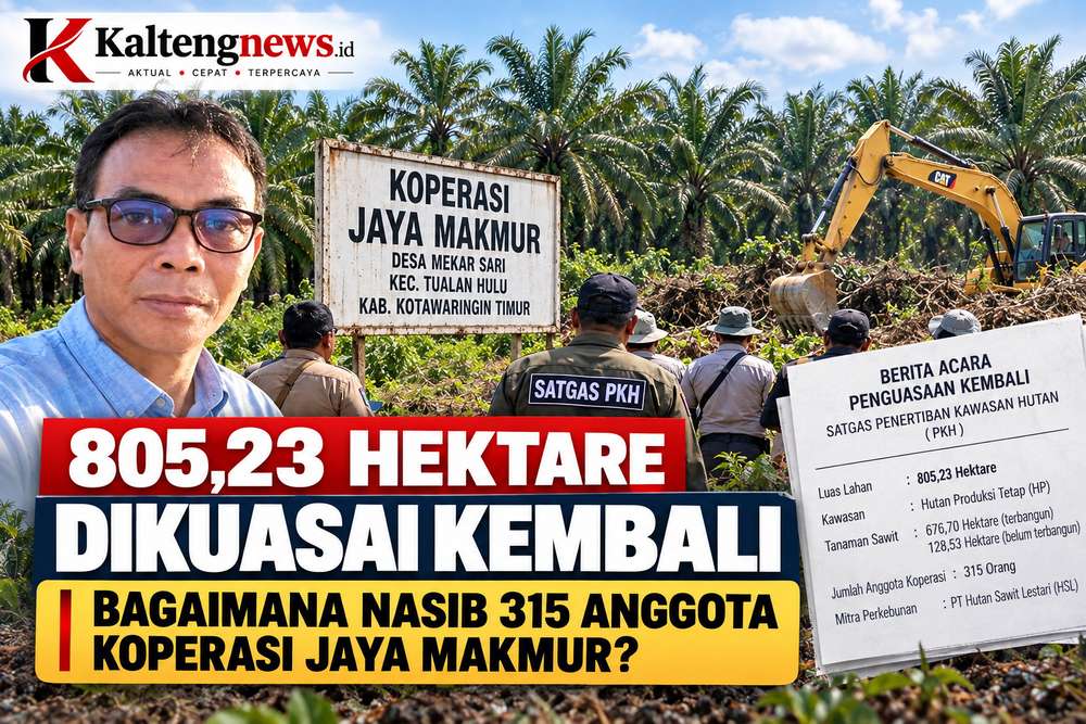 805,23 Hektare Dikuasai Kembali, Bagaimana Nasib 315 Anggota Koperasi Jaya Makmur?