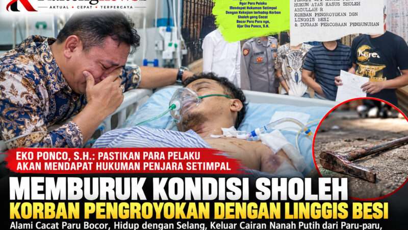 Kondisi Sholeh Memburuk, FERADI WPI Kawal Kasus Dugaan Pengeroyokan dengan Linggis