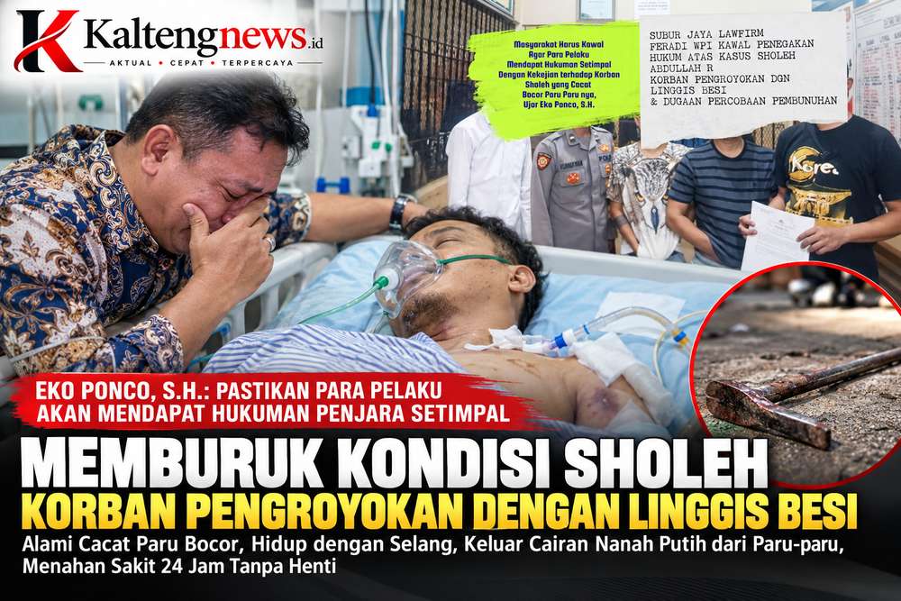 Kondisi Sholeh Memburuk, FERADI WPI Kawal Kasus Dugaan Pengeroyokan dengan Linggis