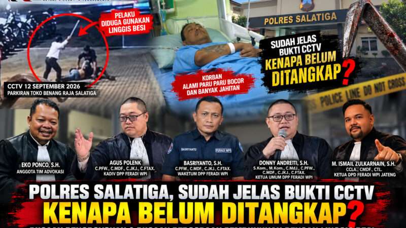 Polres Salatiga Disorot, Tim Advokasi Minta Terduga Pelaku Segera Diproses