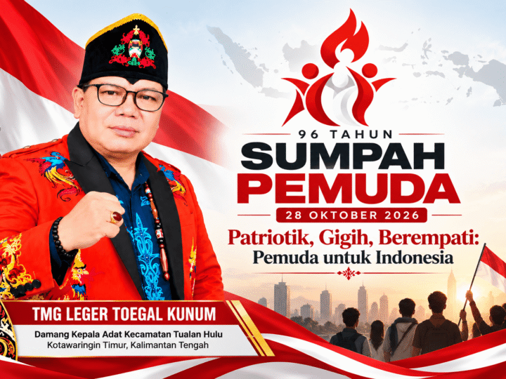 TMG Leger Toegal Kunum: Sumpah Pemuda 2026, Saatnya Pemuda Patriotik, Gigih dan Berempati