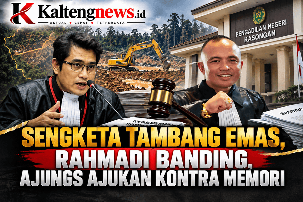 Sengketa Tambang Emas, Rahmadi Banding, Ajungs Ajukan Kontra Memori