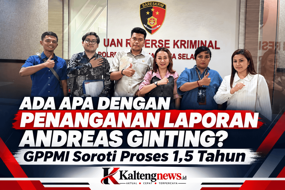 Ada Apa dengan Penanganan Laporan Andreas Ginting? GPPMI Soroti Proses 1,5 Tahun