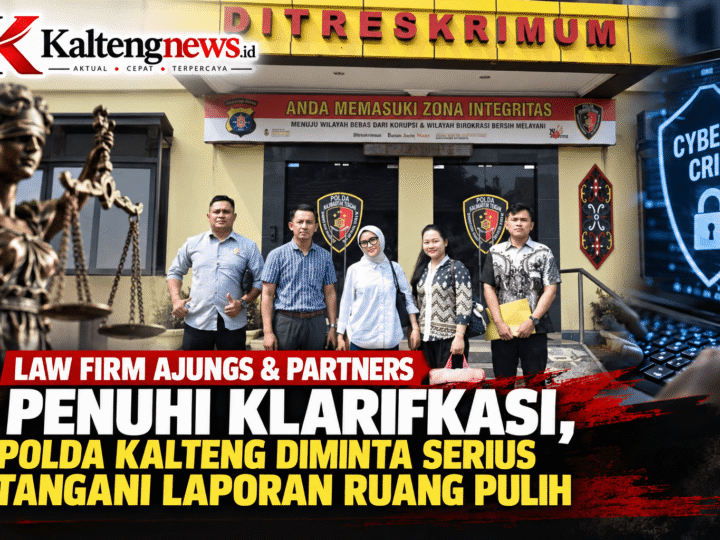 Tim Hukum Ajungs & Partners Hadiri Klarifikasi, Laporan Ruang Pulih Masuk Tahap Penanganan Penyidik