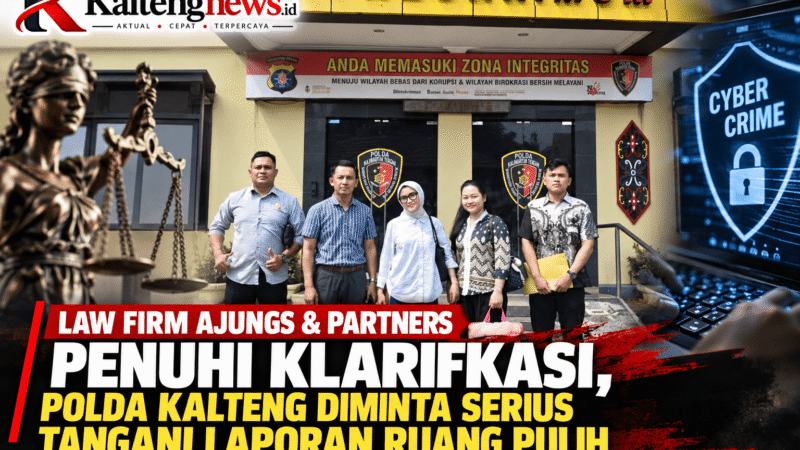 Tim Hukum Ajungs & Partners Hadiri Klarifikasi, Laporan Ruang Pulih Masuk Tahap Penanganan Penyidik