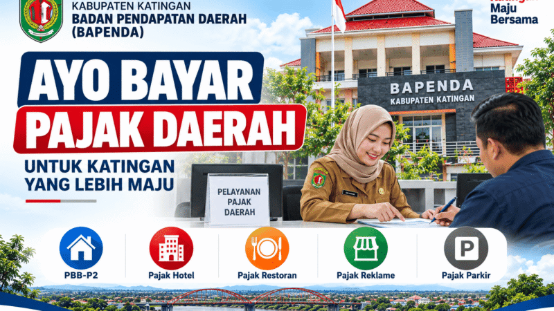 BAPENDA Katingan Ajak Warga Taat Pajak, Dukung Pembangunan Daerah
