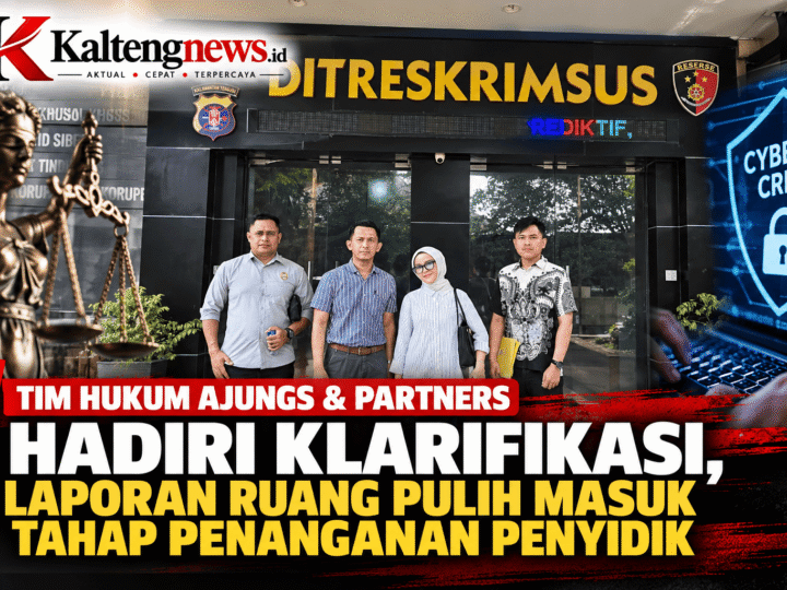 Tim Hukum Ajungs & Partners Hadiri Klarifikasi, Laporan Ruang Pulih Masuk Tahap Penanganan Penyidik