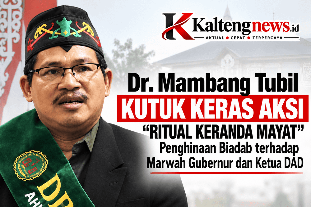 Dr. Mambang Tubil Kecam Aksi Keranda Mayat, Singgung Marwah Gubernur dan Ketua DAD